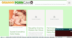 Desktop Screenshot of grannyporncam.com